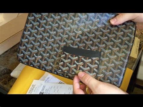 goyard card holder bergdorf goodman|Goyard Unboxing .